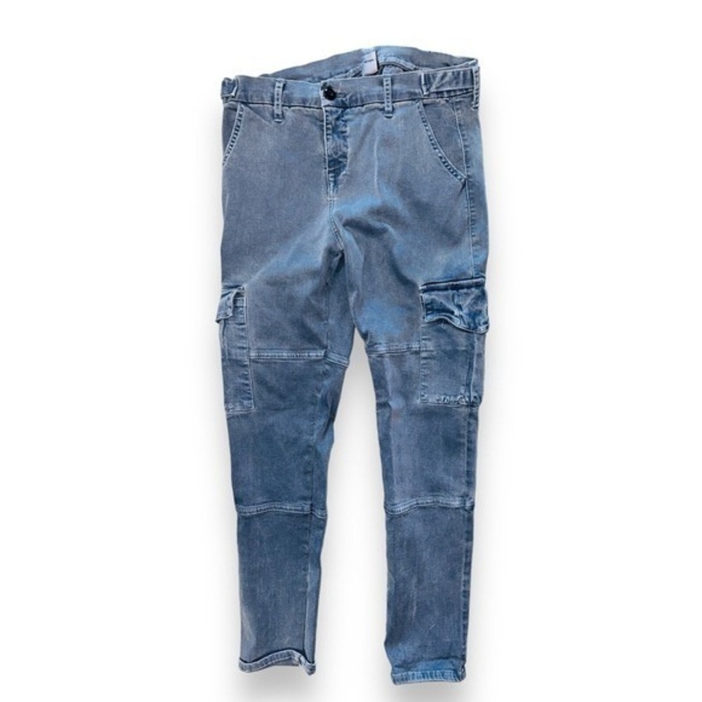 FP2 NSF Cargo‎ Pants Light Gray Blue Women's 29 Made USA Utility Fitted
